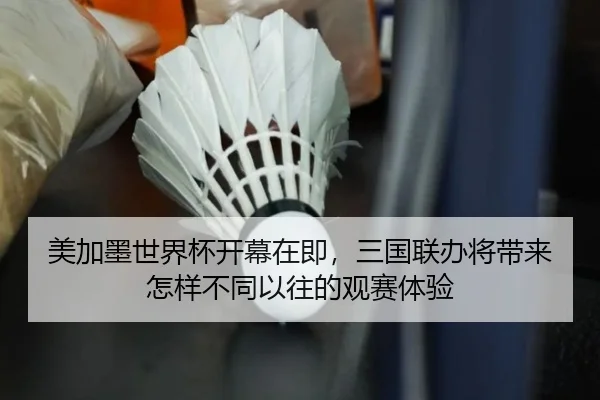 美加墨世界杯开幕在即，三国联办将带来怎样不同以往的观赛体验